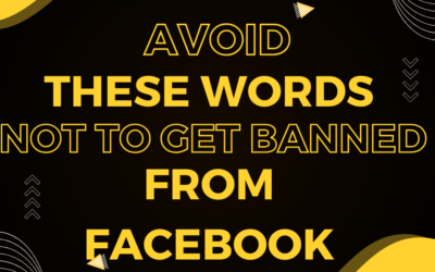 Banned words from facebook ads